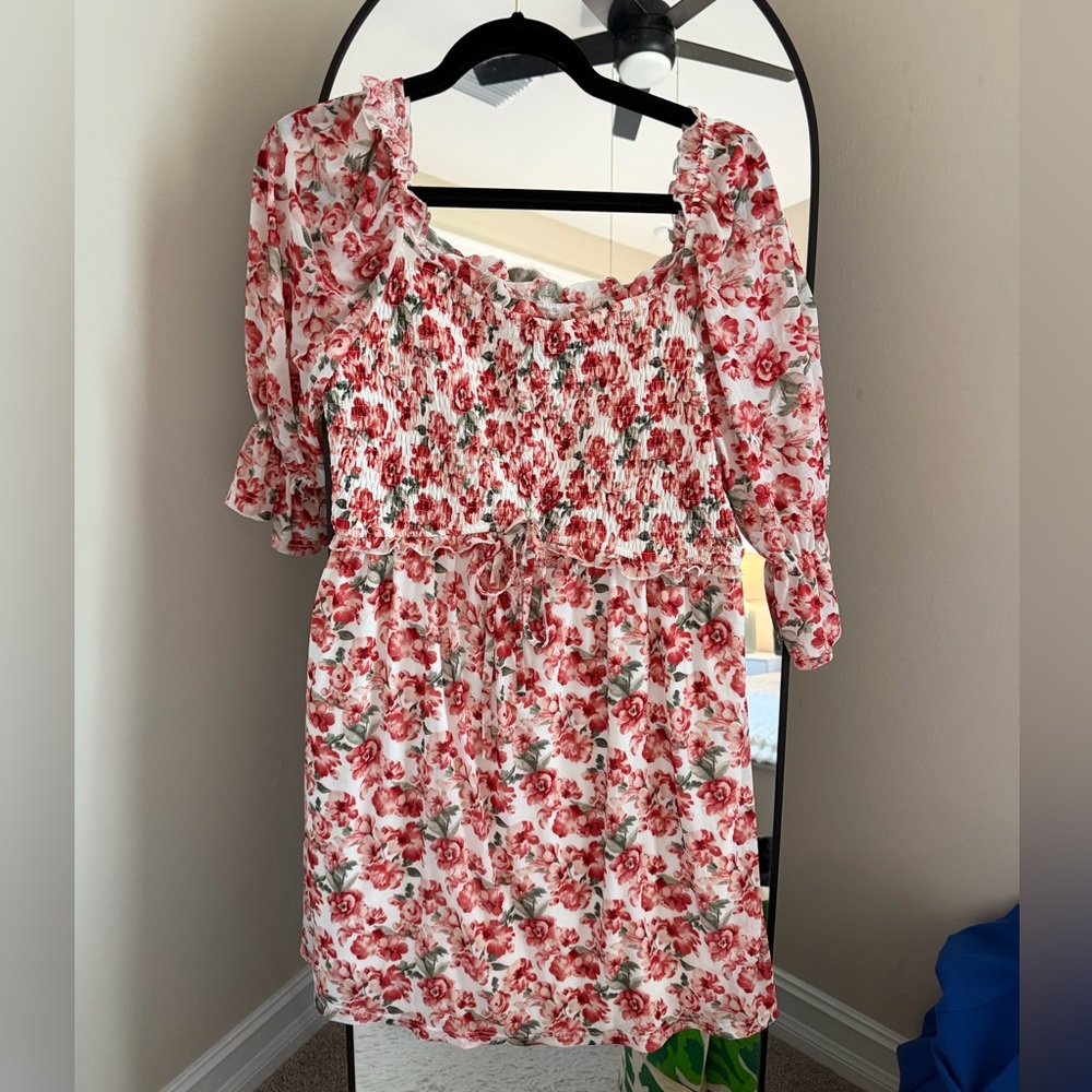 Luna Floral Smocked Dress